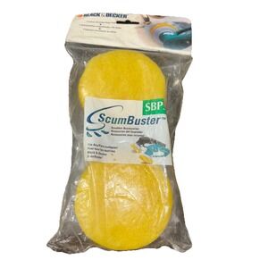 NEW Black & Decker Scum Buster Replacement SBP5 Lemon Scented Soap Pads 4 pack.